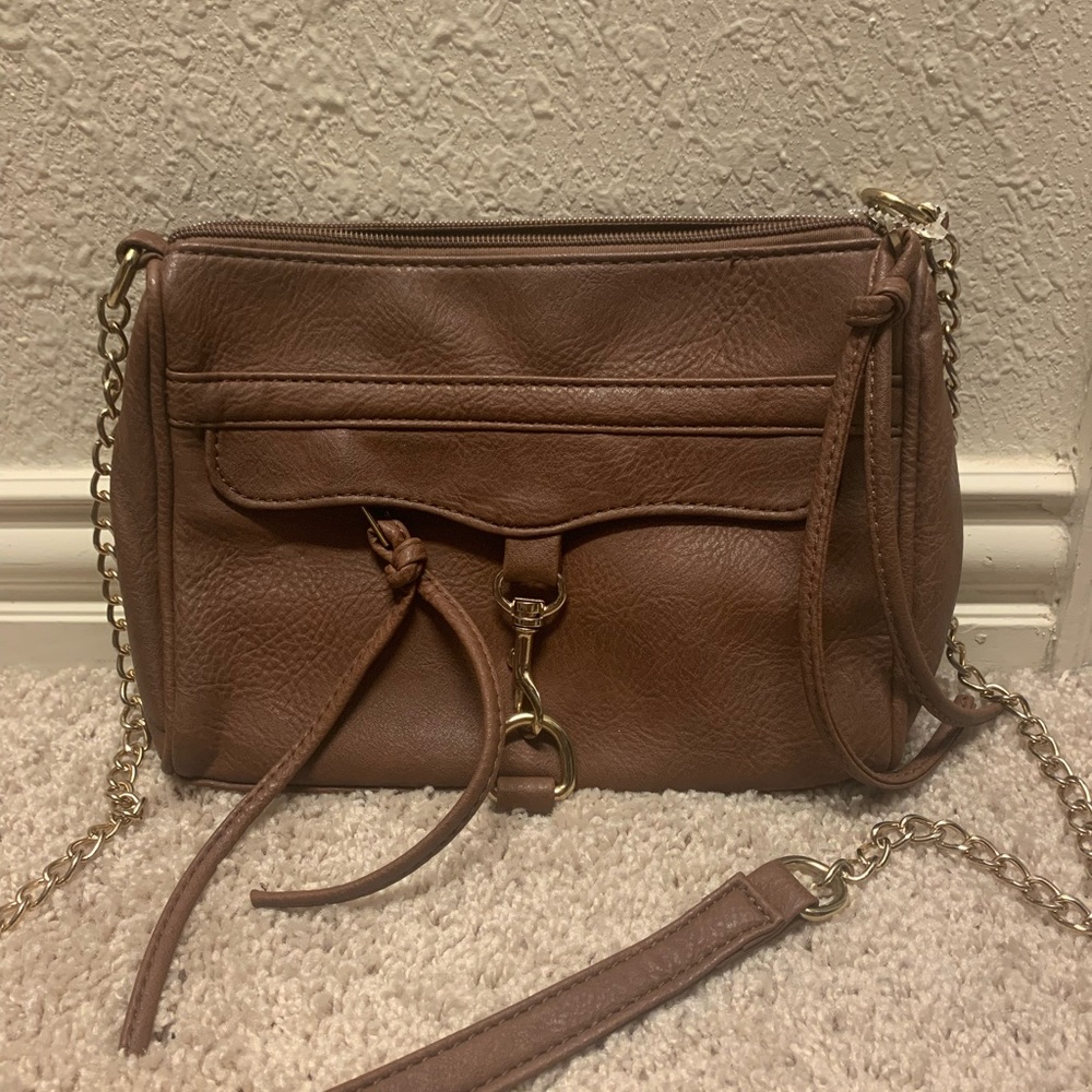 Brown crossbody bag